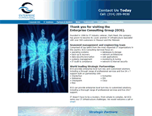 Tablet Screenshot of ec-group.com